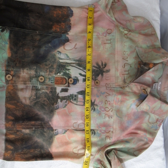 TanJay Multicolor Artistic Jacket Size Medium - Picture 5 of 10